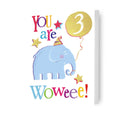 Brightside Age 3 Birthday Card