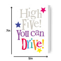 Brightside 'High Five You Can Drive' Passed Driving Test Card