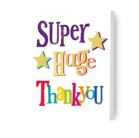 Brightside 'Super Huge' Thank You Card