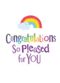 Brightside 'Congratulations So Pleased For You' Card