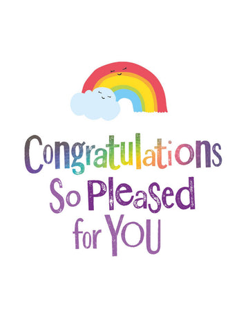 Brightside 'Congratulations So Pleased For You' Card