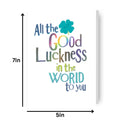 Brightside 'All The Good Luckness In The World' Good Luck Card