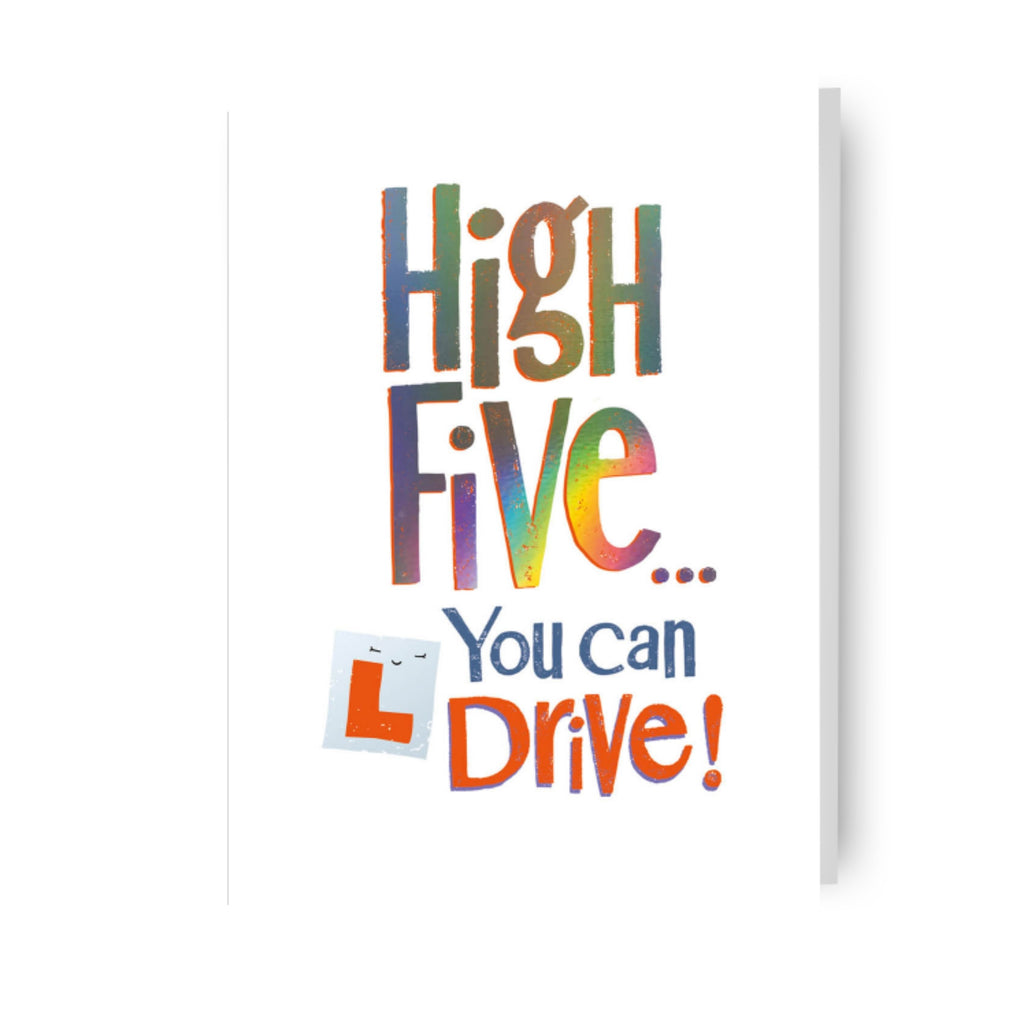 Brightside 'High Five... Je kunt rijden!'-kaart