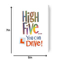 Brightside 'High Five... You Can Drive!' Card