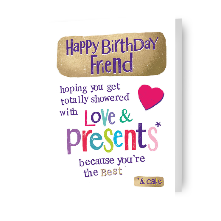 Brightside 'Happy Birthday Friend' Card