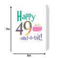 Brightside 50th Birthday Card