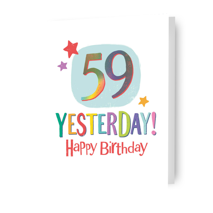 Brightside Age 60 Birthday Card