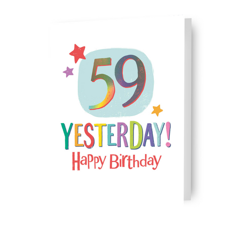 Brightside 60th Birthday Card