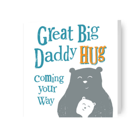 The Brightside 'Daddy Hug' Father's Day Card