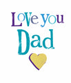 Brightside Love You Dad Father's Day Card