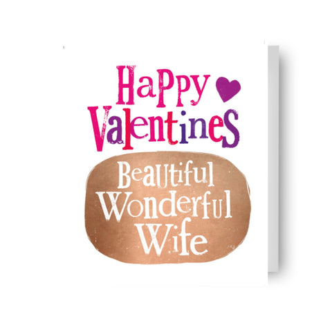 The Brightside 'Wife' Valentine's Day Card