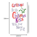 Girlfriend Christmas Card I've Got A Christmas Kiss