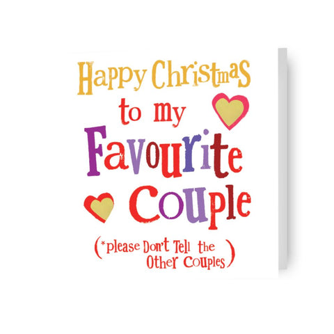 Christmas Card To My Favourite Couple Brightside