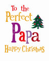 Brightside 'PaPa' Dad Christmas Card