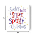Brightside 'Have A Super Sparkly Christmas' Sister Christmas Card