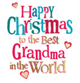 Brightside Grandma Christmas Card