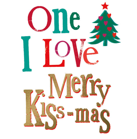 Brightside 'One I Love' Christmas Card