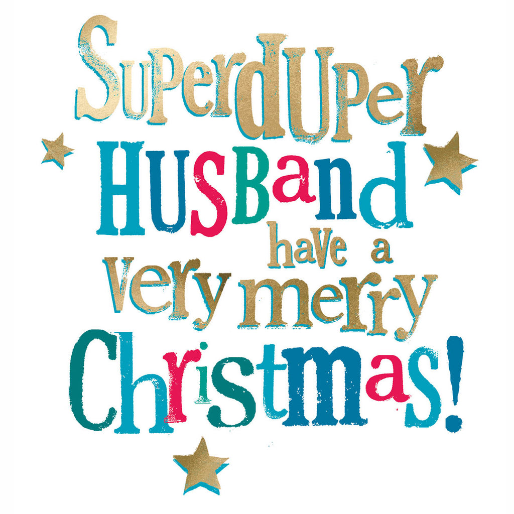 Brightside Husband Christmas Card