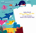 Baby Shark Generic Birthday Card