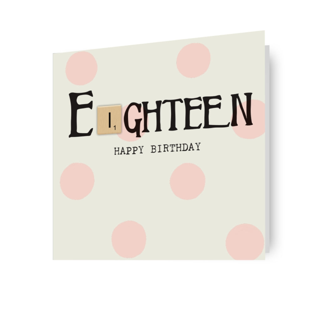 Bexy Boo Age 18 Birthday Card