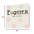 Bexy Boo Age 18 Birthday Card