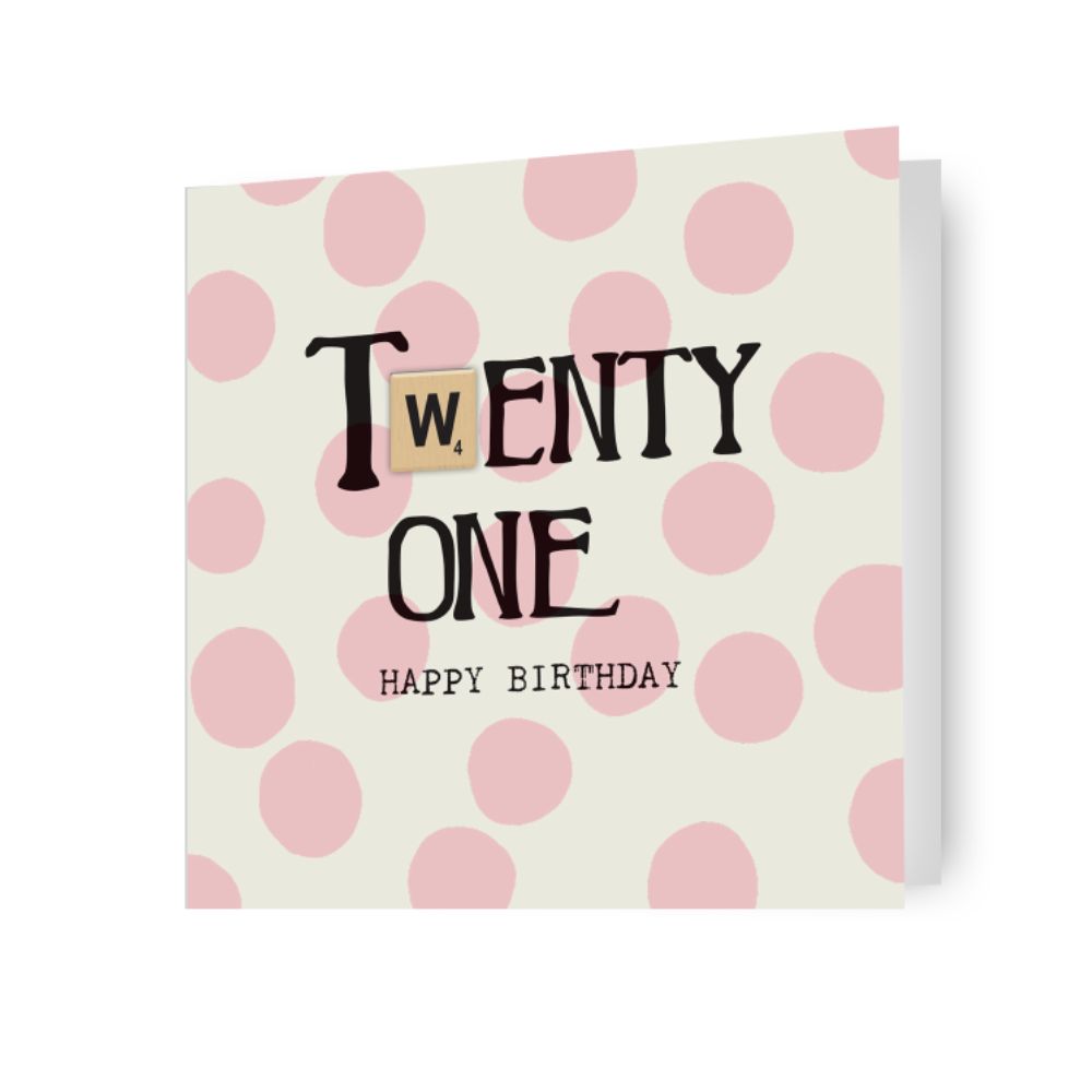 Bexy Boo Age 21 Birthday Card