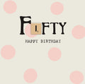 Bexy Boo Age 50 Birthday Card