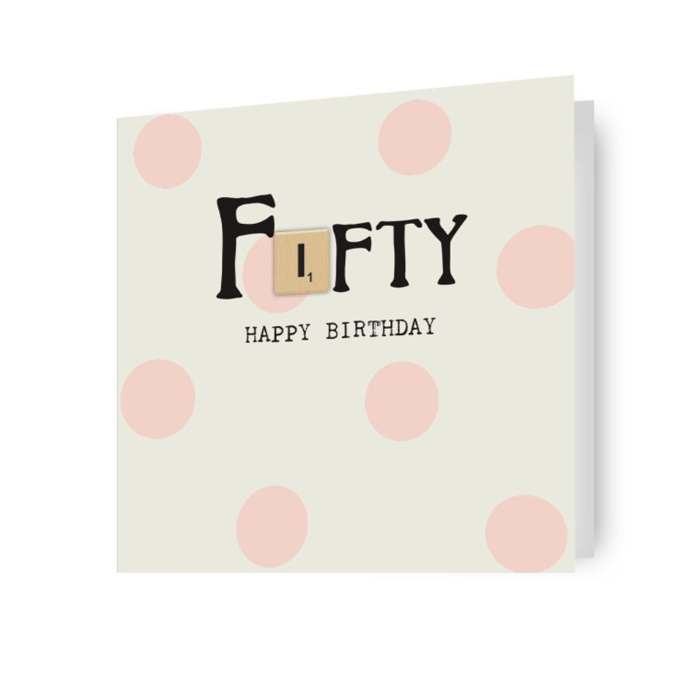 Bexy Boo Age 50 Birthday Card