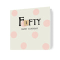 Bexy Boo Age 50 Birthday Card