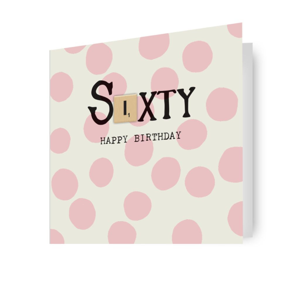 Bexy Boo Age 60 Birthday Card