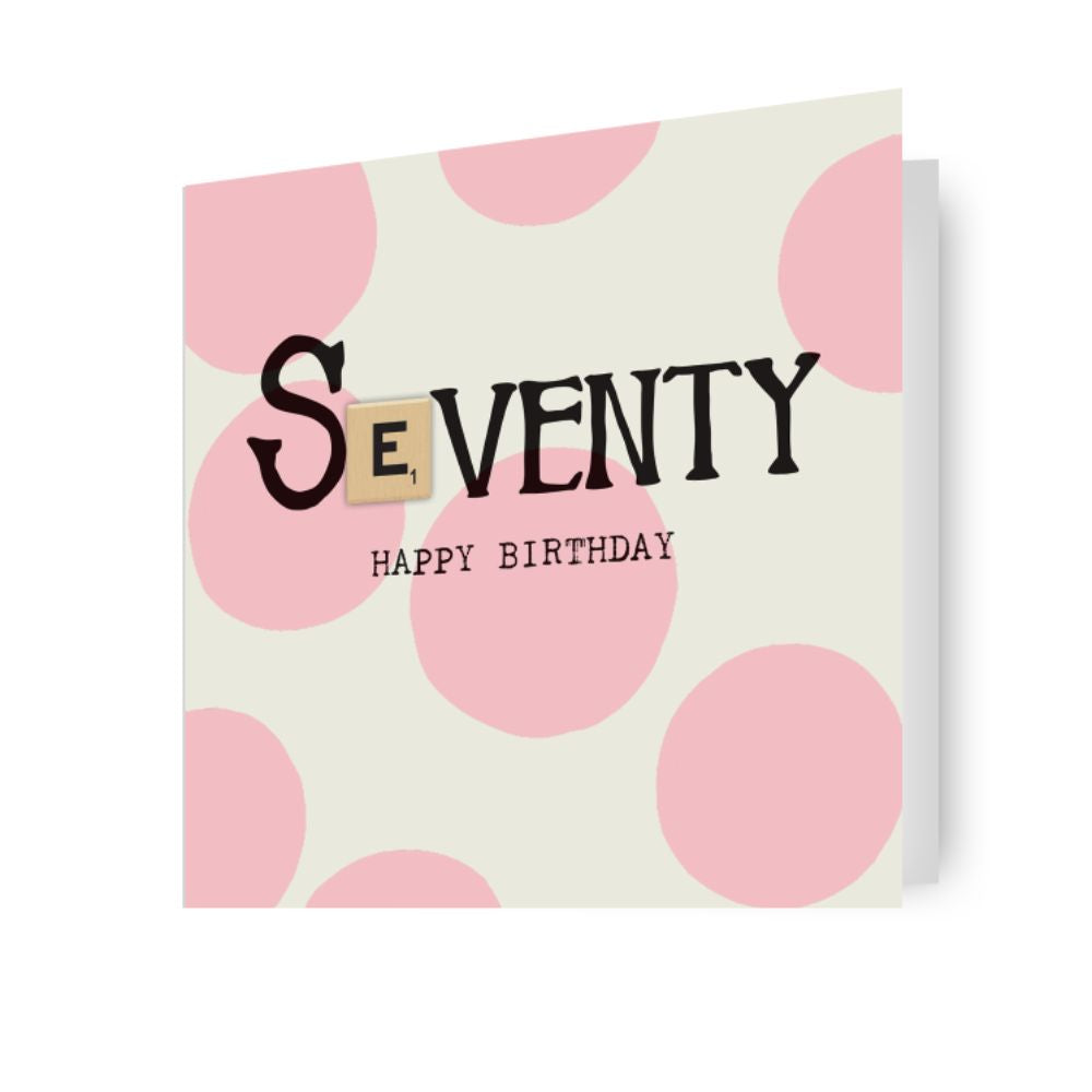 Bexy Boo Age 70 Birthday Card