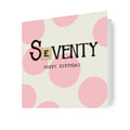 Bexy Boo Age 70 Birthday Card
