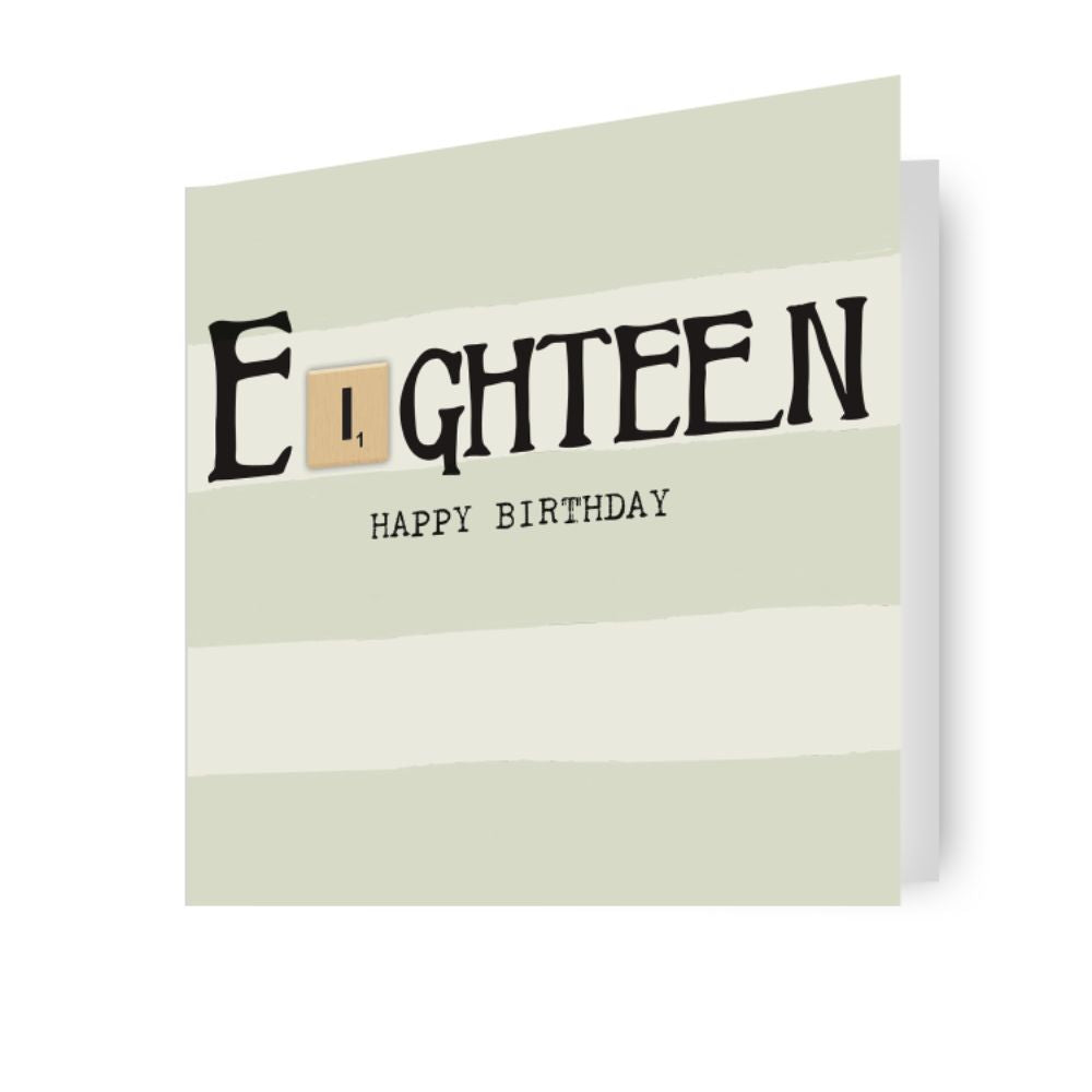 Bexy Boo Age 18 Birthday Card