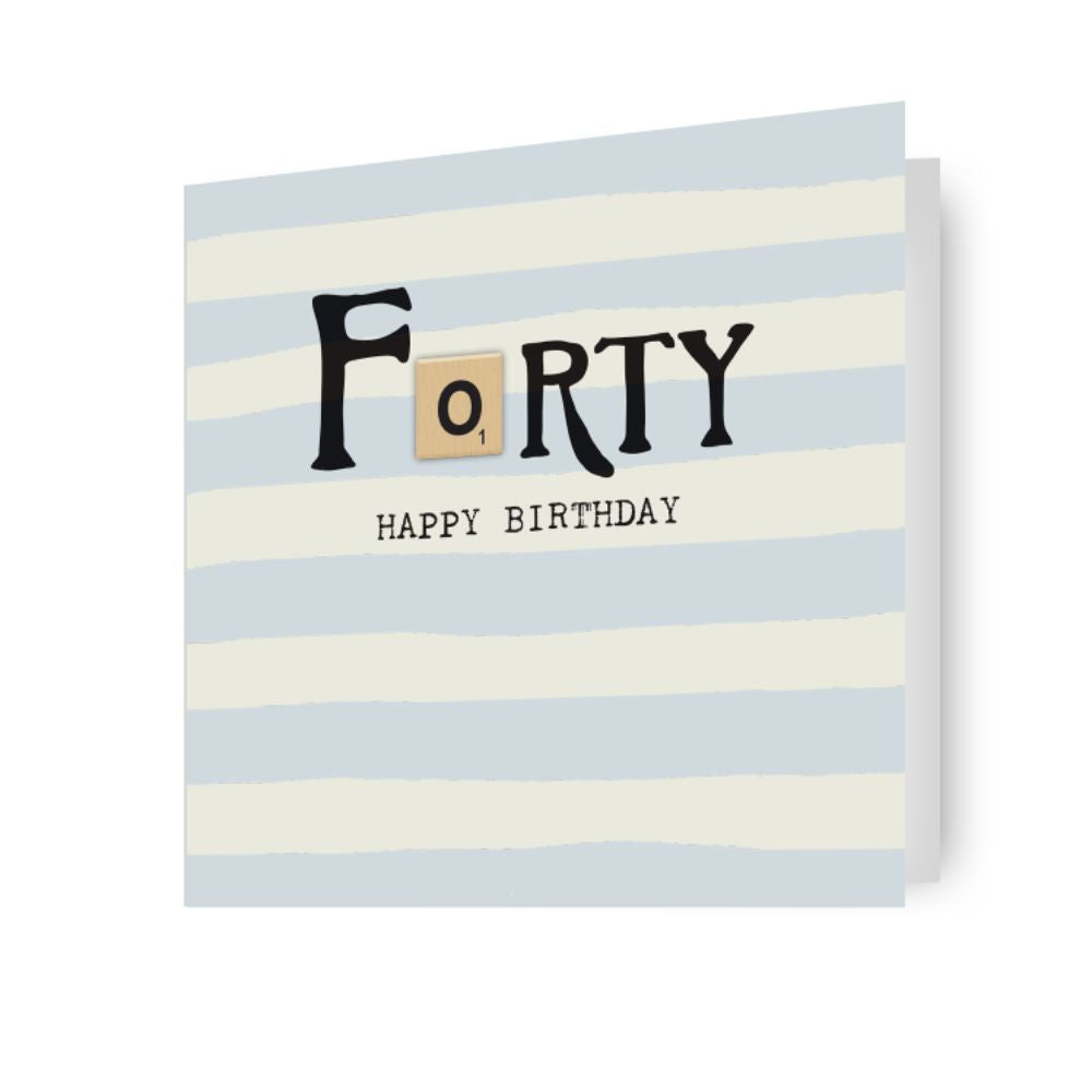 Bexy Boo Age 40 Birthday Card