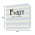 Bexy Boo Age 40 Birthday Card