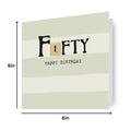 Bexy Boo Age 50 Birthday Card