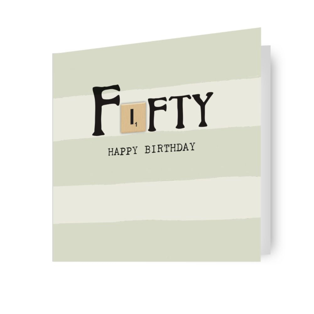 Bexy Boo Age 50 Birthday Card
