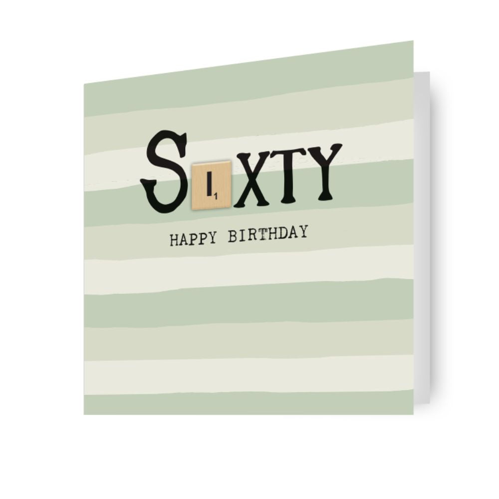 Bexy Boo Age 60 Birthday Card