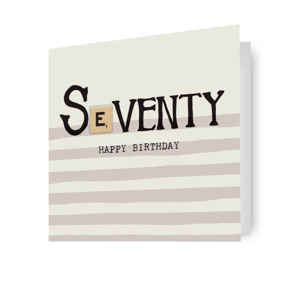 Bexy Boo Age 70 Birthday Card