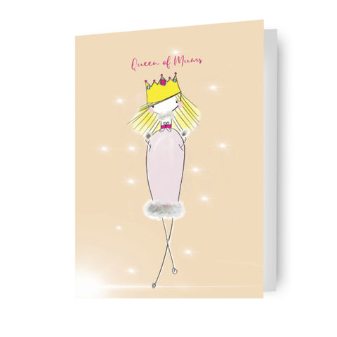 BEXY BOO 'QUEEN OF MUMS' MOTHER'S DAY CARD