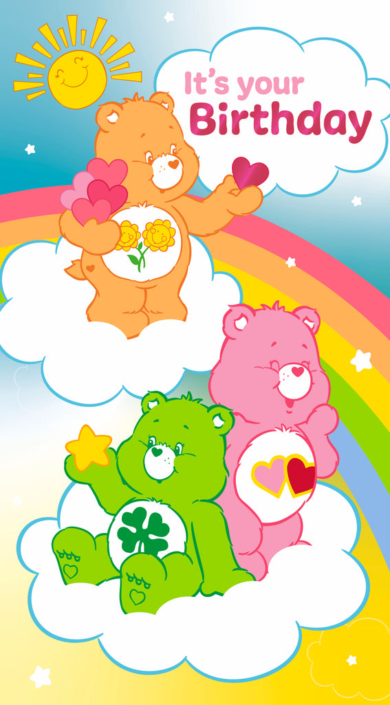 Care Bears Birthday Card