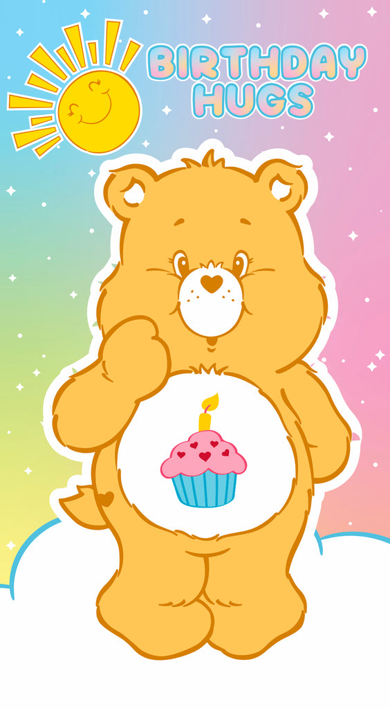 Care Bears Birthday Card