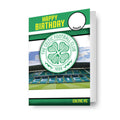 Celtic FC Personalise Birthday Card With Sticker Sheet