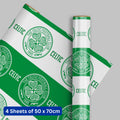 Celtic FC 4 Sheets & 4 Tags Gift Wrap