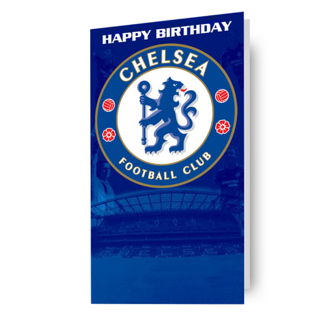 Chelsea FC Happy Birthday Card
