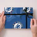 Chelsea FC 2 Sheets & 2 Tags Gift Wrap