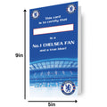 Chelsea FC Certificate Birthday Card