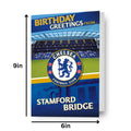 Chelsea FC Stamford Bridge Stadium Pop-Up Birthday Card