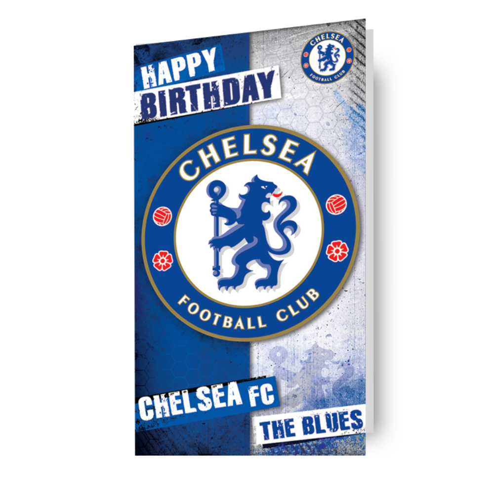 Chelsea FC 'The Blues' Birthday Card