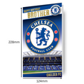 Chelsea FC 'Brother' Birthday Card With Badge
